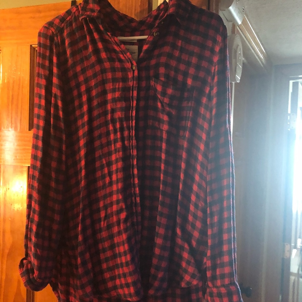 Soft plaid shirt
